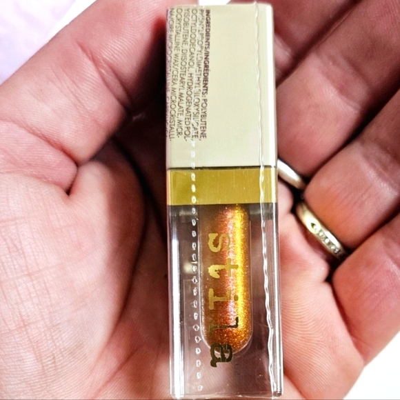 NWT MINIATURE STILA BEAUTY BOSS HOLOGRAPHIC LIP GLOSS: ELEVATOR PITCH! - Picture 1 of 15